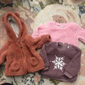 6-9 Month Baby Girl Sweatshirts